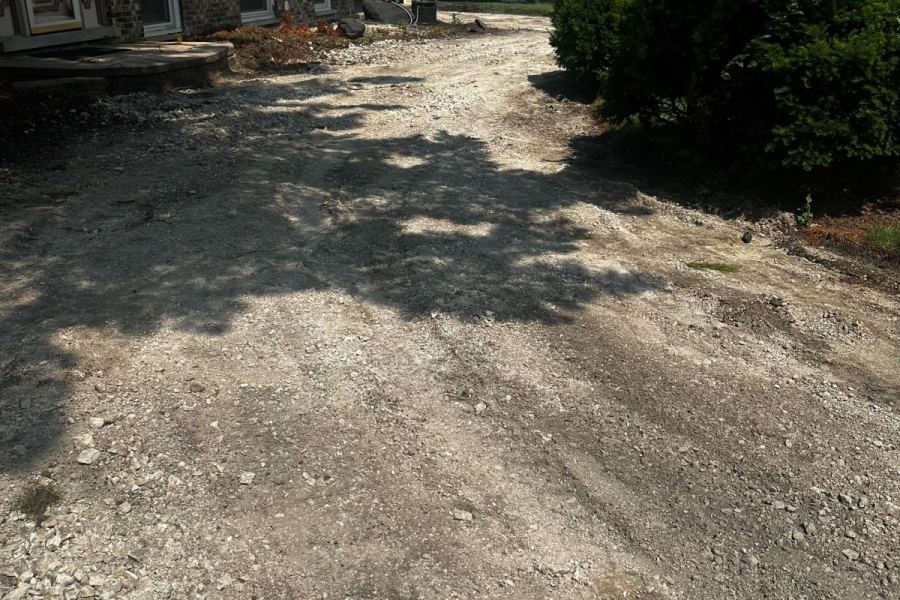 Asphalt Paving Base Preparation in Glenview - Landscaping