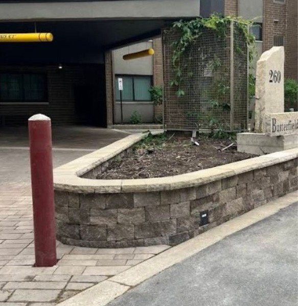 Hardscape Retaining Wall Kenilworth - Lanscaping