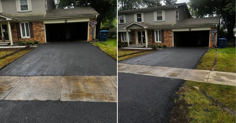 Hardscape Driveway in Evanston 