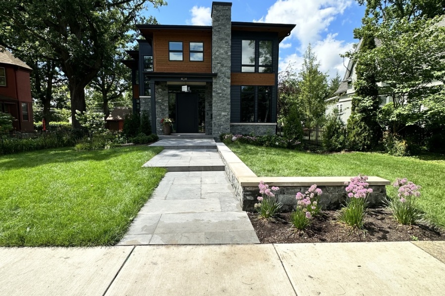 Hardscape Walkway in Park ridge - Landscaping