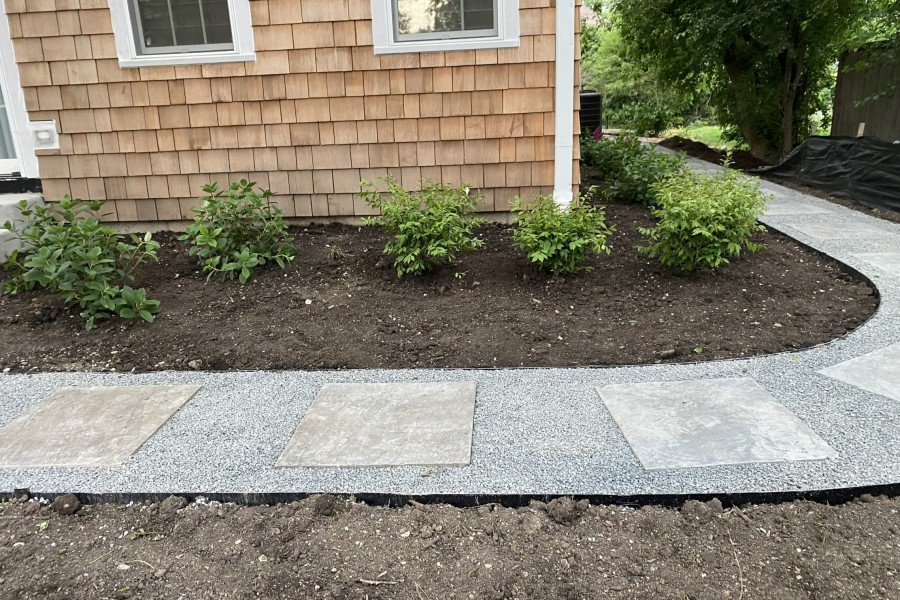 Walkway Hardscape in Inverness - Lanscaping