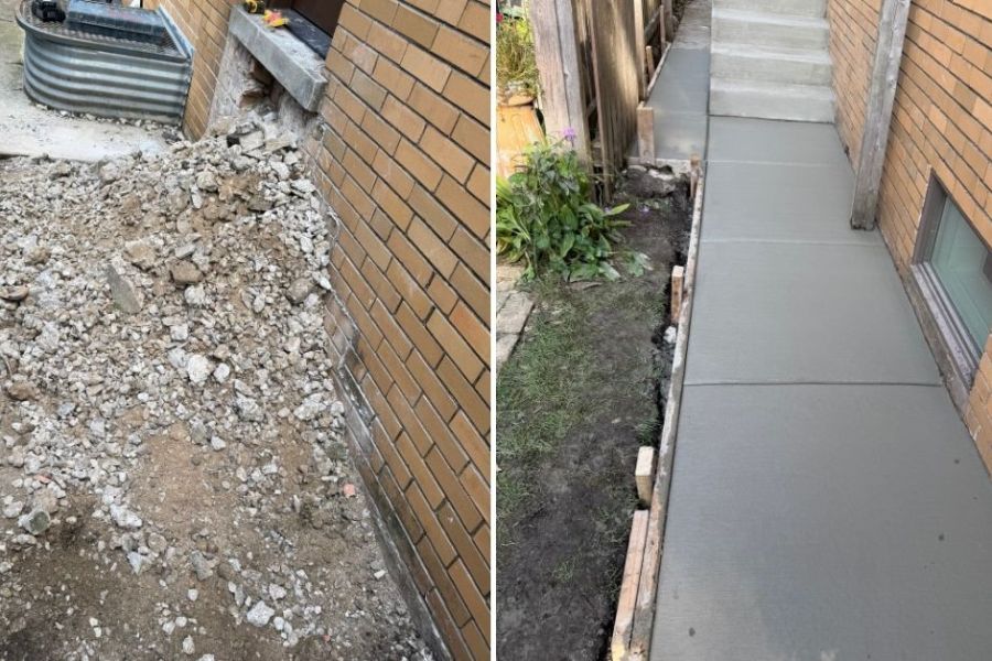 Hardscape Walkway in Lake Bluff - Landscaping