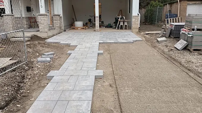 Hardscape Driveway 