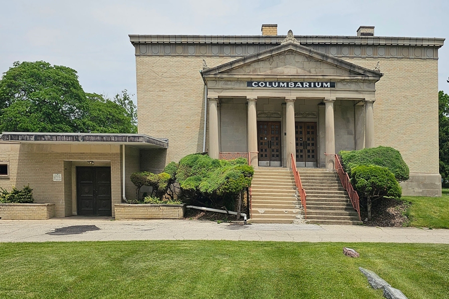 Cemetery landscape management columbarium Chicago  - Landscaping