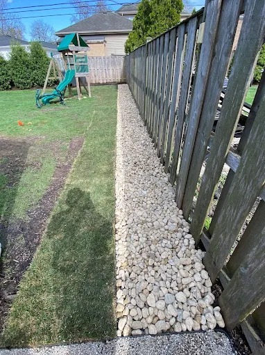 drainage River Rock / Park Ridge  - Landscaping