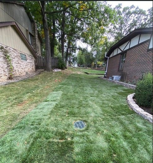 Drainage in Willowbrook - Landscaping