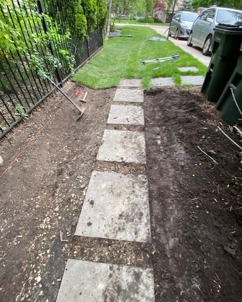 Drainage Swale / Glenview  - Landscaping