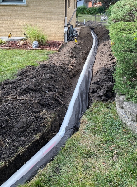 Residential Drainage / Northfield - Landscaping
