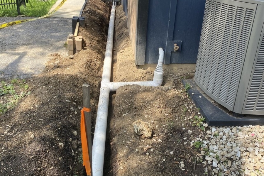 drainage / Barrington - Landscaping