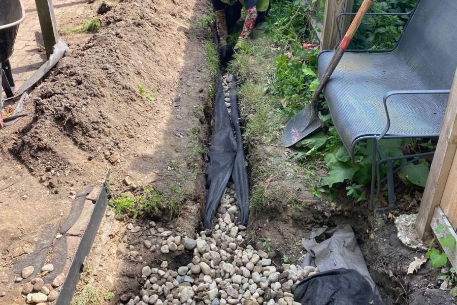 drainage_install / Northbrook  - Landscaping