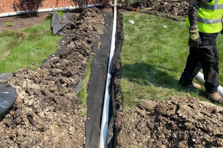 drainage_install / Glencoe - Landscaping