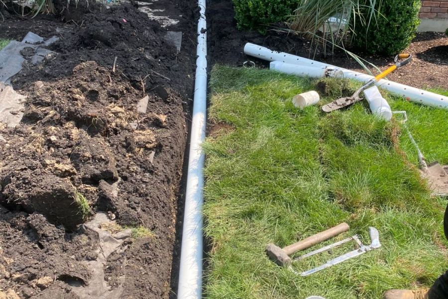 drainage_install / Glencoe - Landscaping