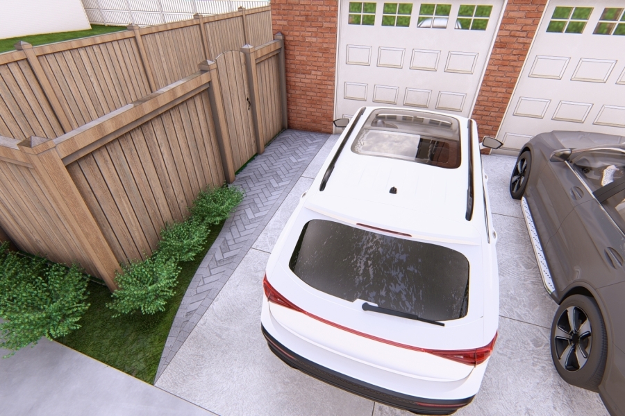 Design Render - Lanscaping