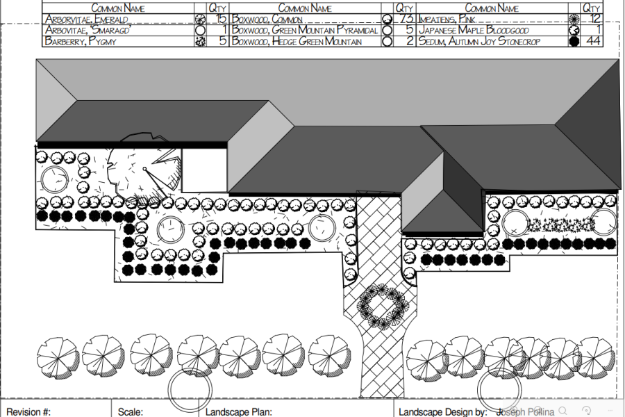 Design Sketch - Lanscaping