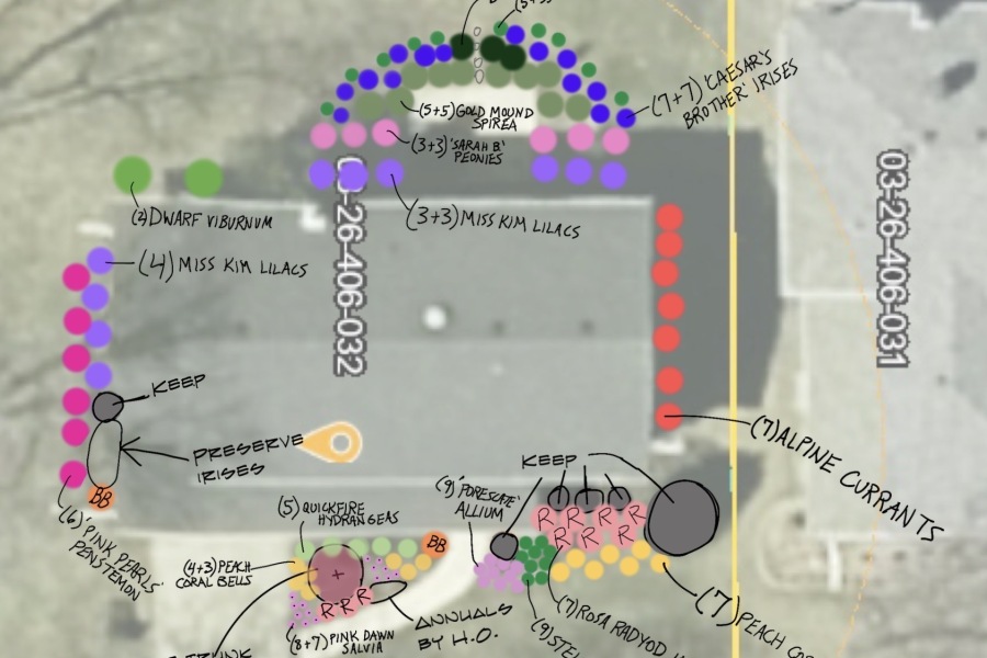 Design Sketch - Lanscaping