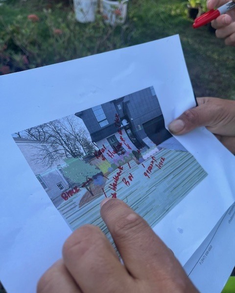 Design Sketch - Lanscaping