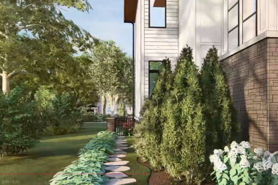 Design Render - Lanscaping