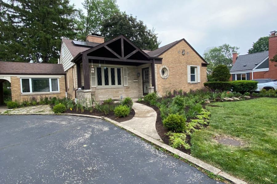 Butterfly Garden Bed Installation Glencoe - Landscaping