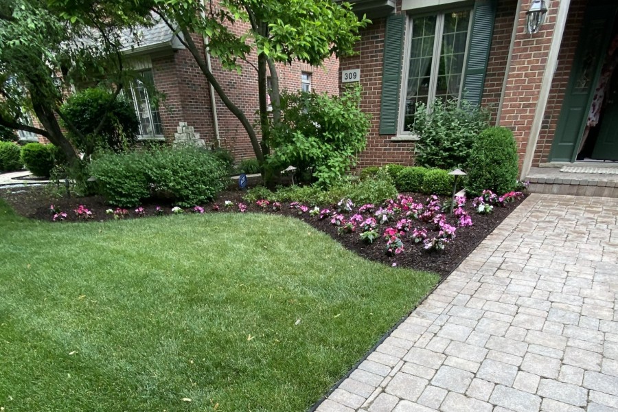 Landscape Installation in Barrington - Lanscaping