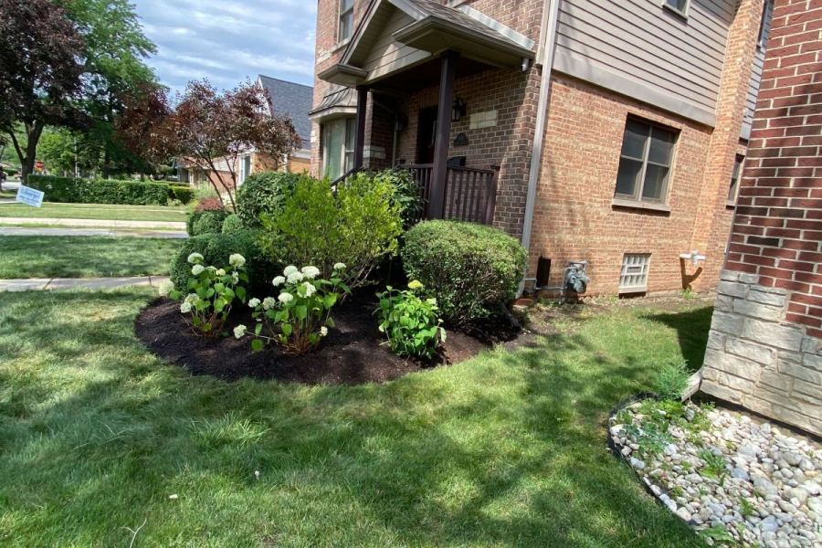 Landscape Design installation In Northfield  - Landscaping