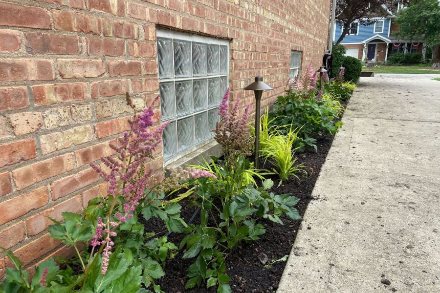 Landscape Design installation In Northfield  - Landscaping