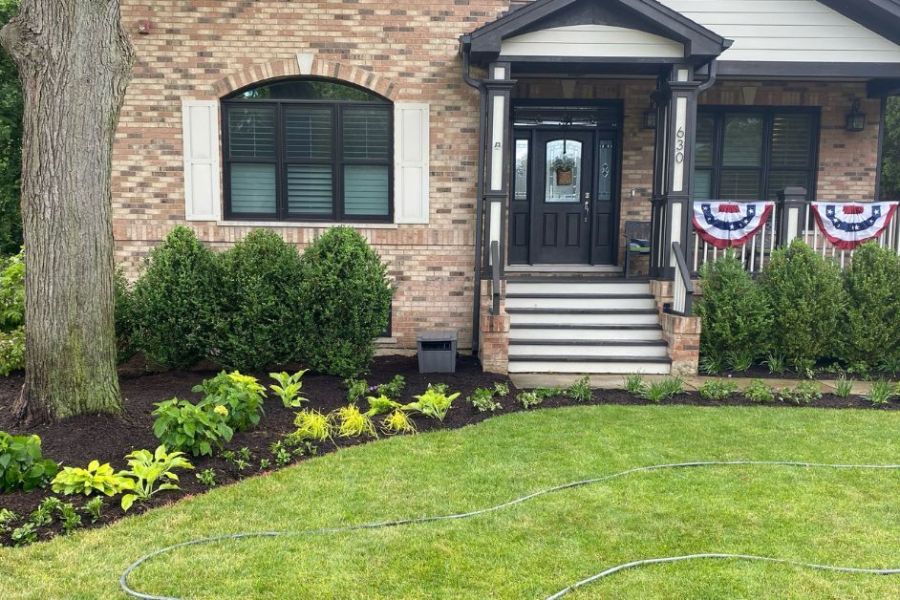 Landscape Installation in Winnetka - Lanscaping