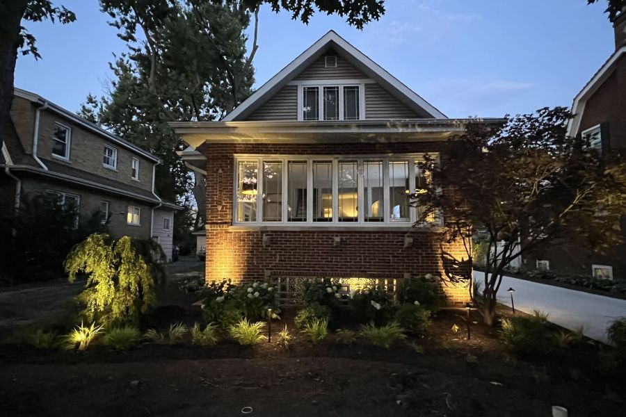 Landscape Up Lighting - Landscaping