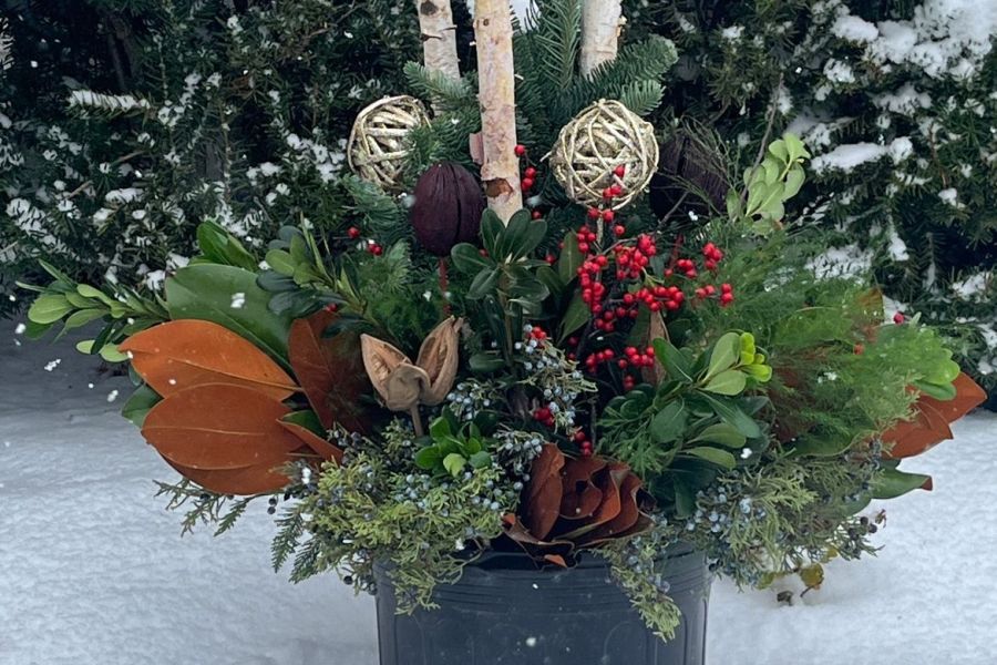 Holiday Seasonal Decor Potted Plants and planters - Landscaping
