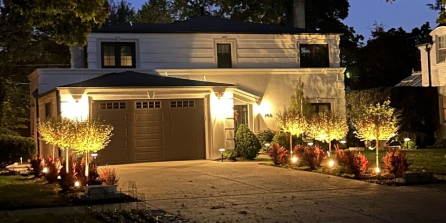 Park Ridge Landscape Lighting Installation Project