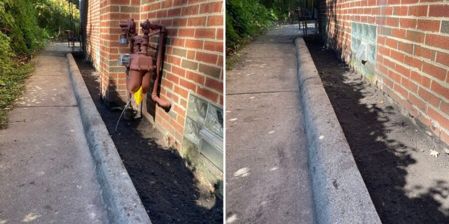 Foundation Grading & Concrete Removal Project in Highland Park