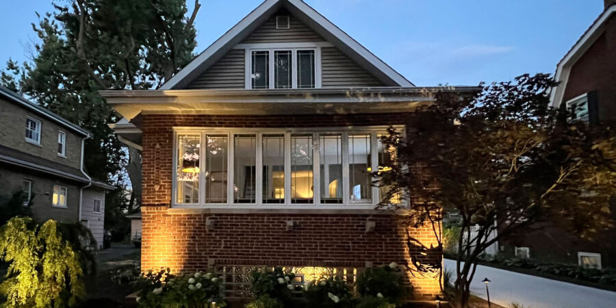 Full Property Outdoor Makeover Project in Park Ridge – Landscaping, Hardscape, Drainage & Lighting Solutions