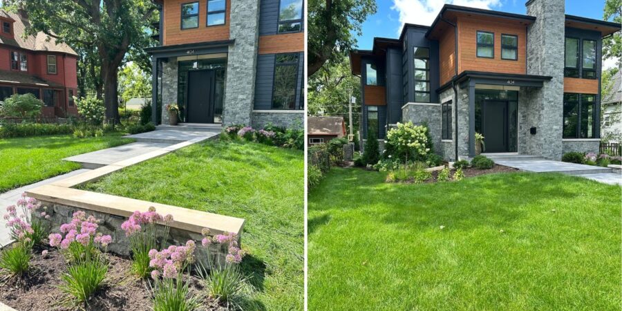 Park Ridge Landscape Design, Concrete Patio, Stonework & Custom Fence Installation